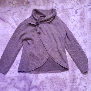 Sage green cropped sweater